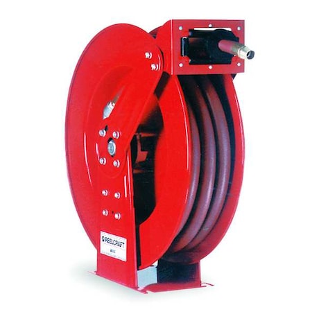 Hose Reel 3/4" 50 ft 250 psi by USA Reelcraft Pneumatic Spring Return Hose Reels