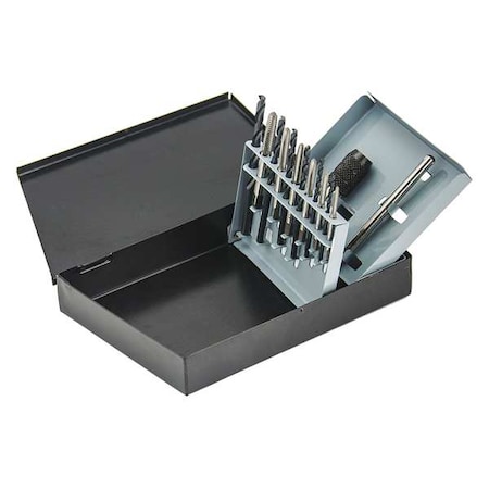 Hand Tap/Drill Bit Set 36 Pcs by USA Westward Drill Bit & Tap Sets