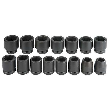Impact Socket Set 3/4 In Dr 15 pc by USA Proto Socket Sets