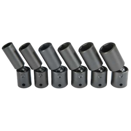 Impact Socket Set 1/2 In Dr 8 pc by USA Proto Socket Sets