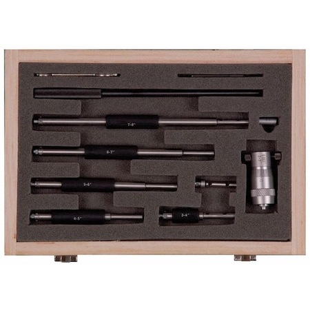 Inside Micrometer 2 8 In 0.001 Res by USA Westward Micrometers