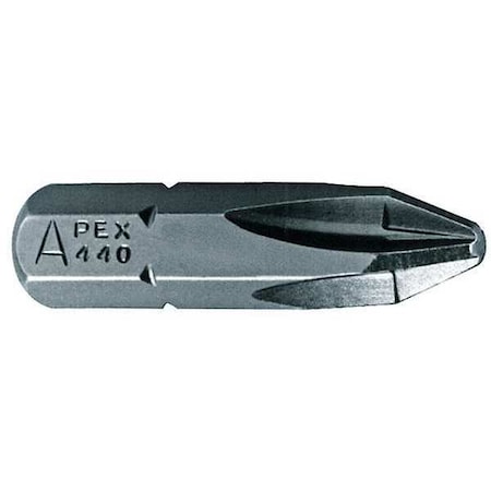 Torsion Bit SAE 1/4" Hex #0 1" PK5 Type 446 0X 5PK by USA Apex Screwdriver Bits