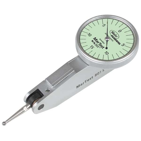 Dial Test Indicator Swl Hd 0 to 0.030 In Type 4305960 by USA Mahr Federal Precision Measuring Dial Indicators