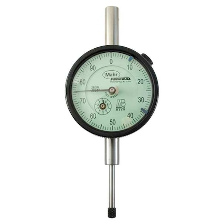 Dial Indicator 0 to 1 In 0 100 Type 2014698 by USA Mahr Federal Precision Measuring Dial Indicators