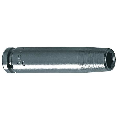 Impact Socket 1/2In Dr 1/2In 3 1/4In L by USA Apex Socket Wrench Accessories