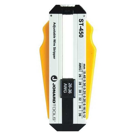Adjustable Wire Stripper 26 36 AWG by USA OK Industries Wire Strippers Crimpers Cable Slitters