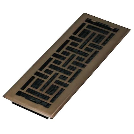 4x14 Floor Register Model AJH414-RB by Decor Grates in US