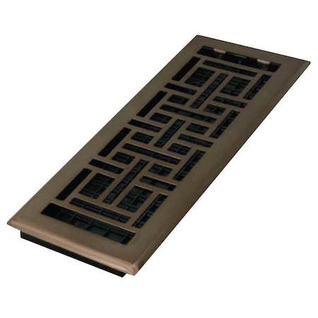 4x12 Floor Register Model AJH412-RB by Decor Grates in US