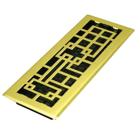4x14 Floor Register Model ABH414-SB by Decor Grates in US