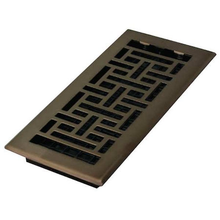 4x10 Floor Register Model AJH410-RB by Decor Grates in US
