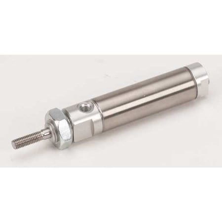 9/16" Bore Round Double Acting Air Cylinder 5" Stroke Type NCDMB056 0500 by USA Speedaire Pneumatic Air Cylinders