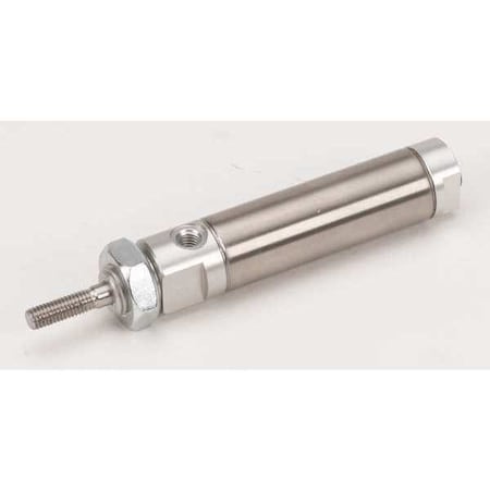 9/16" Bore Round Double Acting Air Cylinder 6" Stroke Type NCDMB056 0600 by USA Speedaire Pneumatic Air Cylinders
