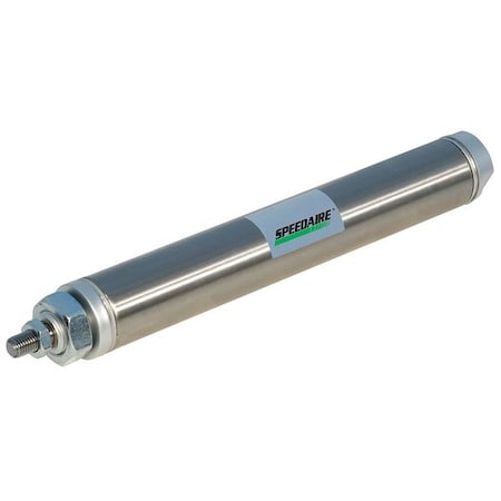 1 1/16" Bore Round Single Acting Air Cylinder 1" Stroke Type 5ZEJ6 by USA Speedaire Pneumatic Air Cylinders