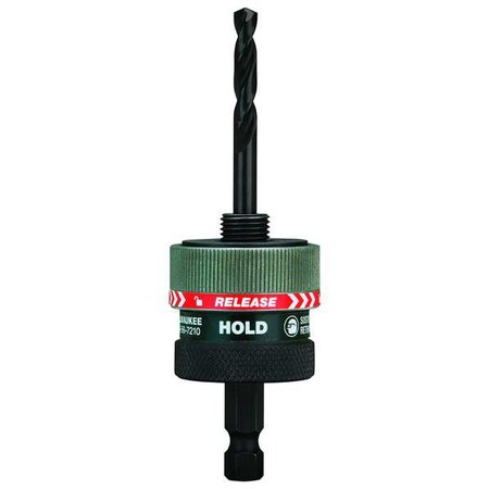 Quick Change Mandrel 1/2in 20 Thread by USA Milwaukee Hole Saw Accessories