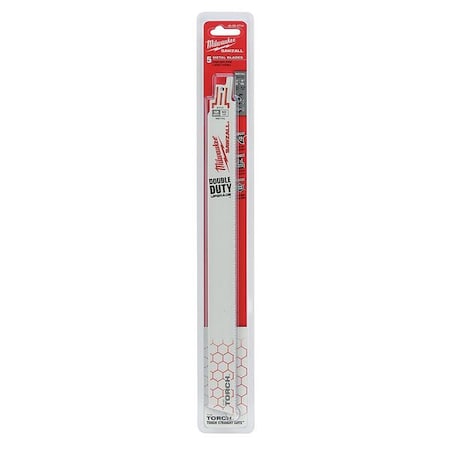 12" L Bi Metal Reciprocating Saw Blade 5 pk. Type 48 00 5714 by USA Milwaukee Reciprocating Power Saw Blades