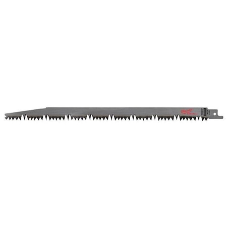 12" L Reciprocating Saw Blade 5 pk. Type 48 00 1303 by USA Milwaukee Reciprocating Power Saw Blades
