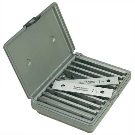 Parallel Set 10 Pr 1/2 to 1 5/8 In by USA Brown & Sharpe Precision Measuring Parallels