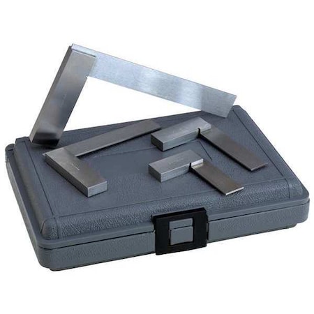 Try Square Set 4 Pieces by USA Brown & Sharpe Precision Steel Squares