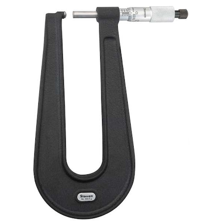 Sheet Metal Micrometer 0 1 6 In Throat by USA Starrett Micrometers