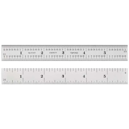 Steel Rule Heavy Spring Tempered 72 In by USA Starrett Rulers & Straight Edges