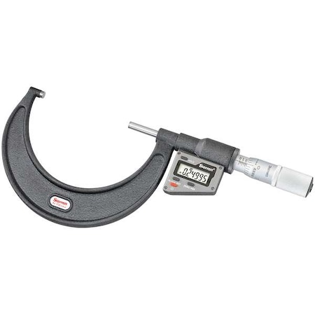 Electronic Micrometer 3 4 In 0.00005 Res Type 3732XFL 4 by USA Starrett Micrometers