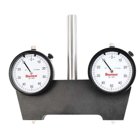 Spindle Square 0 to 1 In 0 100 by USA Starrett Precision Measuring Dial Indicators