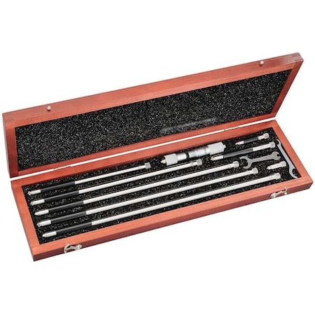 Inside Micrometer Set 4 to 32 In by USA Starrett Micrometers