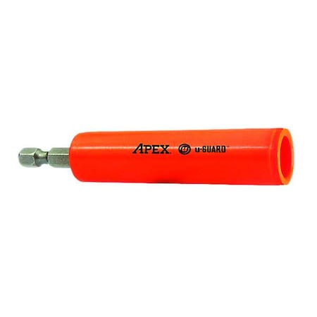 Covered Bit Holder 1/4" 3 by USA Apex Nut Setters & Bit Holders