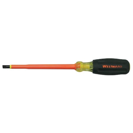 Ins Screwdriver Slotted 1/8x4 In Round by USA Westward Screwdriver Sets