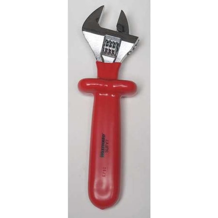 Adj. Wrench Ins. 8" 1 1/8" Cap. Chrome Type 5UFY7 by USA Westward Adjustable Wrenches