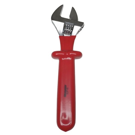 Adj. Wrench Ins. 10" 1 1/4" Cap. Chrome by USA Westward Adjustable Wrenches