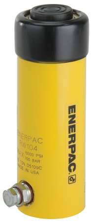 Univer Cylinder 10 tons 4 1/8in Stroke L by USA Enerpac Single Acting Hydraulic Cylinders