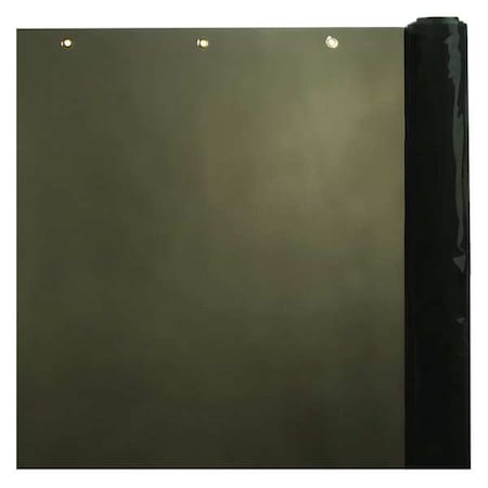 Welding Curtain 75 ft W 5 ft. Chrcl Gray by USA Steiner Welding Protection Accessories