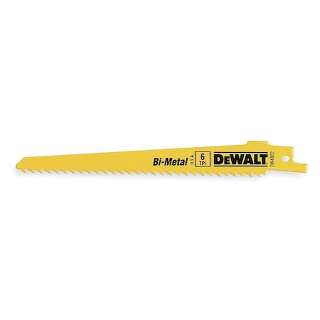 3/4" W Reciprocating Saw Blade 25 pk. Type DW4802B25 by USA Dewalt Reciprocating Power Saw Blades