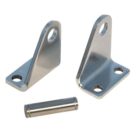 Rear Pivot Bracket 80mm 100mm Bore by USA Speedaire Pneumatic Cylinder Mounting Hardware