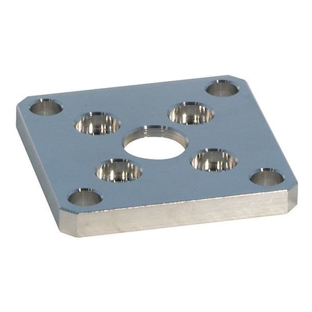 Flange Plate 100mm Bore by USA Speedaire Pneumatic Cylinder Mounting Hardware