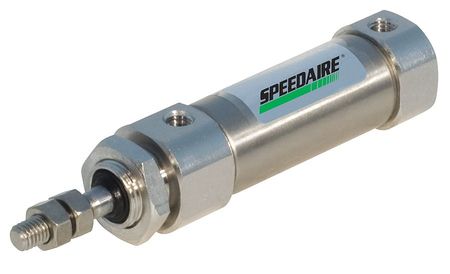 Speedaire 10mm Bore Round Double Acting Air Cylinder 45mm Stroke Technical Info
