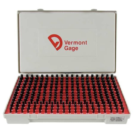 Pin Gage Set Plus 5.01 9.99mm Black by USA Vermont Gage Precision Measuring Gauge Blocks & Clamps
