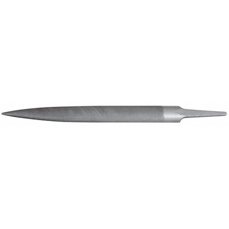 Needle File Swiss Trapezoidal 6 In. L by USA Warrensville Hand Files & Rasps
