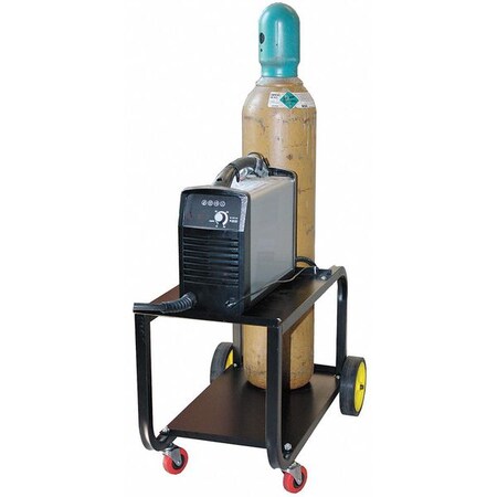 Running Gear with Cylinder Rack by USA Saftcart Welding Cylinder Carts
