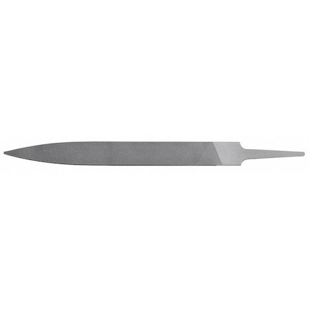 Needle File Swiss 6 In. L 3/16 In. W by USA Warrensville Hand Files & Rasps
