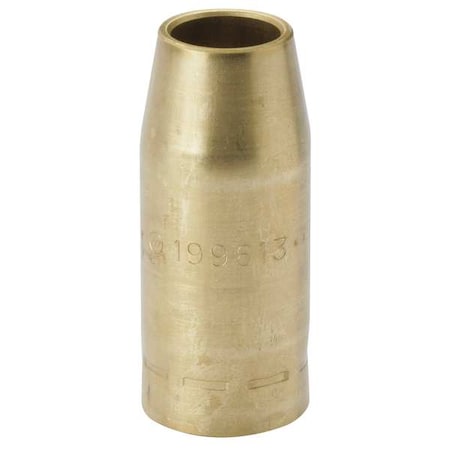 Nozzle Flush Bore 5/8 In Screw on by USA Miller Wire Feed Welder Accessories