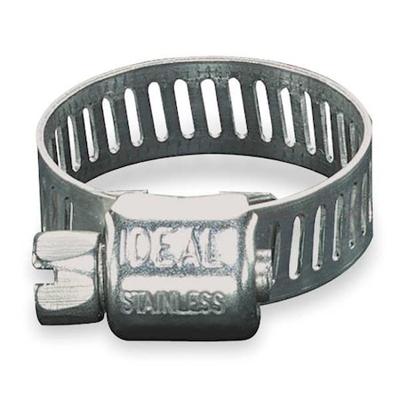 Hose Clamp 5/16 to 5/8 In SAE 4 SS PK10 Type 6202 by USA Value Brand Pneumatic Hose Clamps