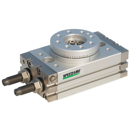 Rotary Table 0 to 190 Deg 30mm Bore by USA Speedaire Pneumatic Cylinder Position Sensors