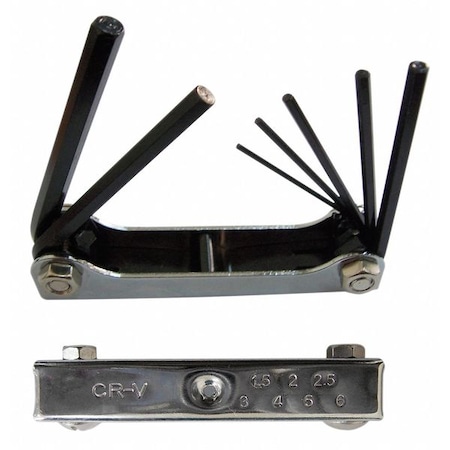 Hex Key Set Pieces 7 M3 Type 5YUT6 by USA Westward Hex Key Sets