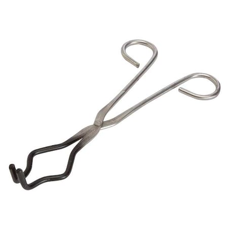 Crucible Tongs 9 In PTFE Coated SS by USA Value Brand Inspection & Retrieving Tweezers