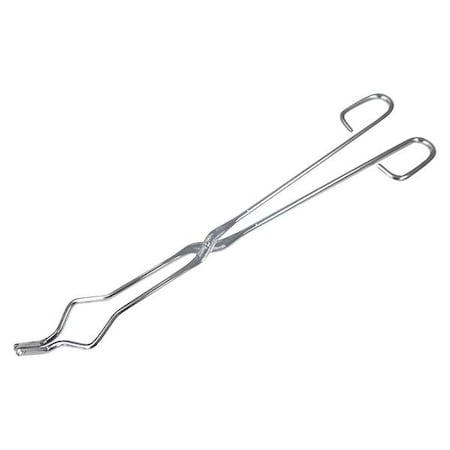 Crucible Tongs 18 In Nickel Plated Steel by USA Value Brand Inspection & Retrieving Tweezers