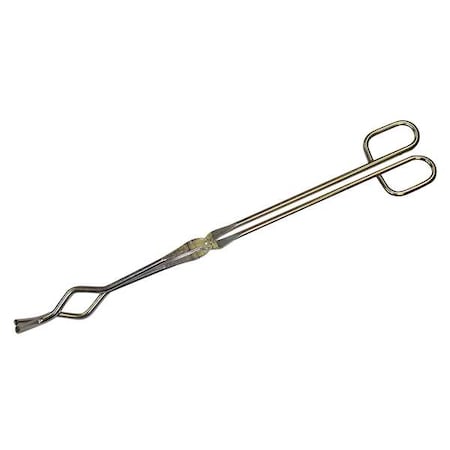 Extra Long Tongs 28 In Stainless Steel by USA Value Brand Inspection & Retrieving Tweezers