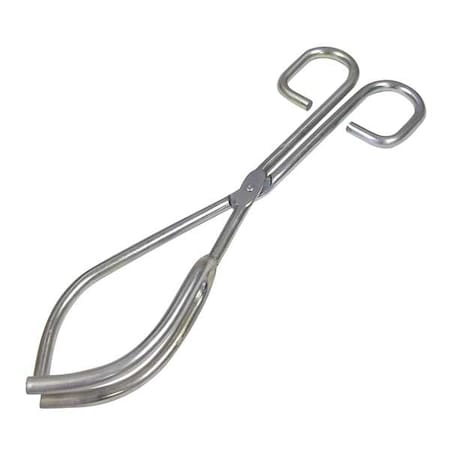 Beaker Tongs 3 Jaw Nickel Plated Steel by USA Value Brand Inspection & Retrieving Tweezers