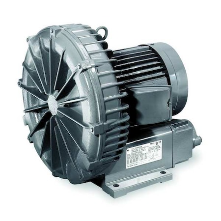 Regenerative Blower 1.00 HP 98 CFM by USA Fuji Vacuum Regenerative Blowers